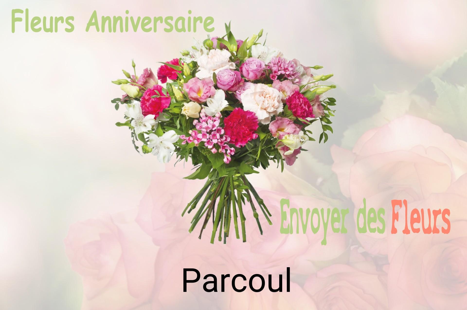 Bouquet de fleurs d’anniversaire livré à Parcoul